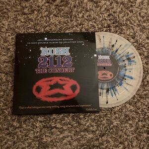 Rush 2112 The Concert Vinyl